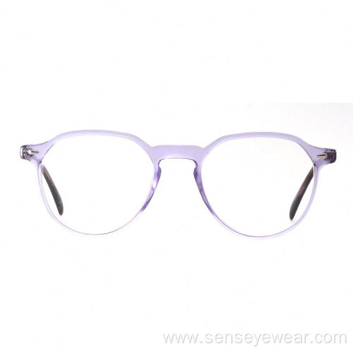 Vintage Round Ladies Designer ECO Acetate Optical Frame